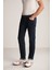 Slim Fit Lacivert 5 Cepli Denim Pantolon 4