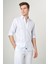 Erkek Regular Fit Uzun Kollu Çizgili Gömlek Mavi GM22Y221131_C35 5