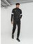 Siyah Erkek Normal Düz Eşofman Takımı 65865303 Teamrıse Tracksuit 1