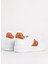 Beyaz-Kahverengi Erkek Deri Sneaker FU0456.B04ZIP18N 4