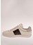 Beyaz Erkek Deri Sneaker 27784 4