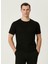 Bisiklet Yaka Siyah Erkek T-Shirt 1091342 1