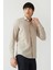 Erkek Regular Fit Uzun Kollu Spor Gömlek Bej GM22Y221044_D07 4