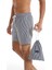 Lacivert-Beyaz Erkek Slim Fit Şort Mayo 1003 3