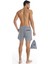 Lacivert-Beyaz Erkek Slim Fit Şort Mayo 1003 4