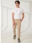 Normal Bel Normal Paça Slim Fit Bej Erkek Pantolon Fmbronxsand 1