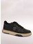 Siyah Erkek Deri Sneaker 27770 2