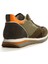 Haki-Turuncu Erkek Deri Sneaker Wen 0092 Low M 3