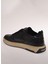 Siyah Erkek Deri Sneaker 27770 5