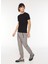 Gmg Fırenze Standart Bel Normal Paça Slim Fit Gri Erkek Pantolon ZR23MSS01019 1