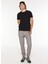 Gmg Fırenze Standart Bel Normal Paça Slim Fit Gri Erkek Pantolon ZR23MSS01019 2