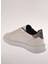 Beyaz Erkek Deri Sneaker 27775 5