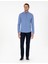 Mavi Oxford Slim Fit Uzun Kollu Gömlek 4