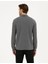 Antrasit Melanj Slim Fit Basic Sweatshirt 5