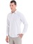 Yeşil Slim Fit Baskılı Pamuklu Slim Yaka Uzun Kollu Klasik Gömlek 3