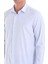 Mavi Comfort Fit Çizgili Pamuklu Slim Yaka Uzun Kollu Casual Gömlek 5