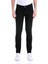 Siyah Slim Fit Desenli Pamuklu 5 Cep Kanvas Pantolon 1