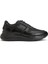 Siyah Erkek Deri - Kumaş Sneaker 80-67 1