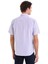 Lila Comfort Fit Kareli Pamuklu Slim Yaka Kısa Kollu Klasik Gömlek 6