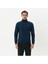 Erkek Lacivert Tam Fermuarlı Sweatshirt 2419002 1
