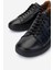Erkek Hakiki Deri Siyah Deri Sneakers & Spor Ayakkabı 3