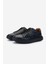 Erkek Hakiki Deri Siyah Deri Sneakers & Spor Ayakkabı 5