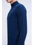 Indigo Regular Fit Yarım Balıkçı Yaka Yünlü Triko Kazak 4
