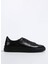 Siyah Erkek Deri Sneaker 323-02 1