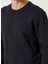 Bisiklet Yaka Lacivert Erkek Sweatshırt 1085997 5