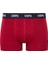 Erkek Gri Melanj-Bordo-Baskılı 3 Lü Boxer 3
