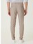 Normal Bel Duble Paça Jogger Vizon Erkek Pantolon 1090657 3