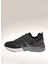 Siyah-Gri Erkek Deri Sneaker 20213/CP 3