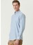 Açık Mavi Erkek Gömlek Slim Fit Düz Gömlek 1092974 4