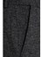 Siyah Slim Fit Desenli Yandan Cep Flanel Pantolon 3