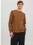 Bisiklet Yaka Kahve Erkek Sweatshırt 12241106_JPRBLABLAKE Sweat Crew Nec 2