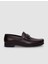%100 Hakiki Deri Kahverengi Erkek Loafer 1