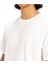 Slub Roundneck Erkek Kısa Kollu Tişört EQYKT04377 Ekru 3