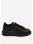 Siyah Erkek Deri Sneaker 25730 1
