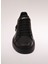 Siyah Erkek Deri Sneaker 25730 2