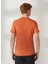 Yuvarlak Yaka Düz Turuncu Erkek T-Shirt HS4979 Rı Big Logo Tee 1