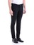 Lacivert Slim Fit Desenli Pamuklu 5 Cep Kanvas Pantolon 2