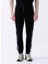 Bağlamalı Bel Slim Fit Siyah - Gri Erkek Eşofman Altı C 1 272 80 E 2393 2