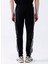 Bağlamalı Bel Slim Fit Siyah - Gri Erkek Eşofman Altı C 1 272 80 E 2393 4