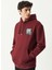 Kapüşonlu Loose Fit Kırmızı Erkek Sweatshirt L222673-222 1