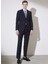 Siyah Erkek Mono Yaka Slim Fit Takım Elbise BBSP23MSU030 1