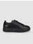 Siyah Erkek Deri Sneaker 125417Y 1