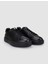 Siyah Erkek Deri Sneaker 125417Y 2