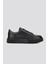 Agathe Erkek Siyah Hakiki Deri Sneakers & Spor Ayakkabı 1