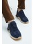Lacivert Erkek Deri Sneaker 839 4772 Erk Ayk Y23 2
