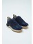 Lacivert Erkek Deri Sneaker 839 4772 Erk Ayk Y23 3
